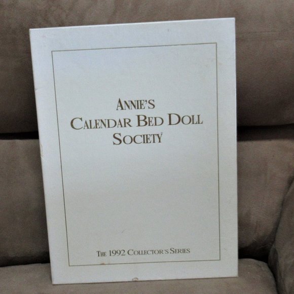 Annie's Calendar Bed Doll Series Office 3 Crochet Patterns